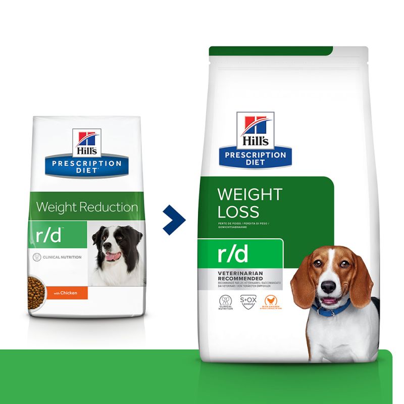 hill's prescription weight reduction dog food